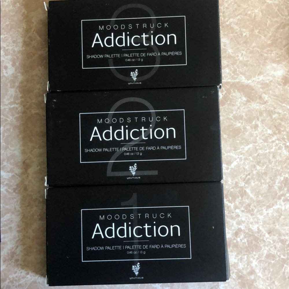 Younique addiction eye shadows